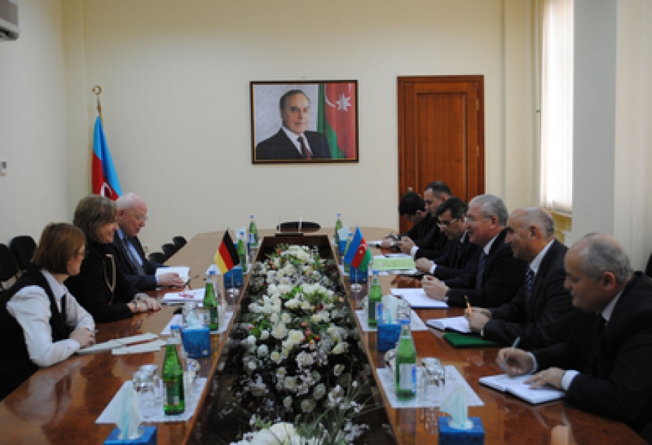 Azerbaijani Minister of Agriculture meets German ambassador