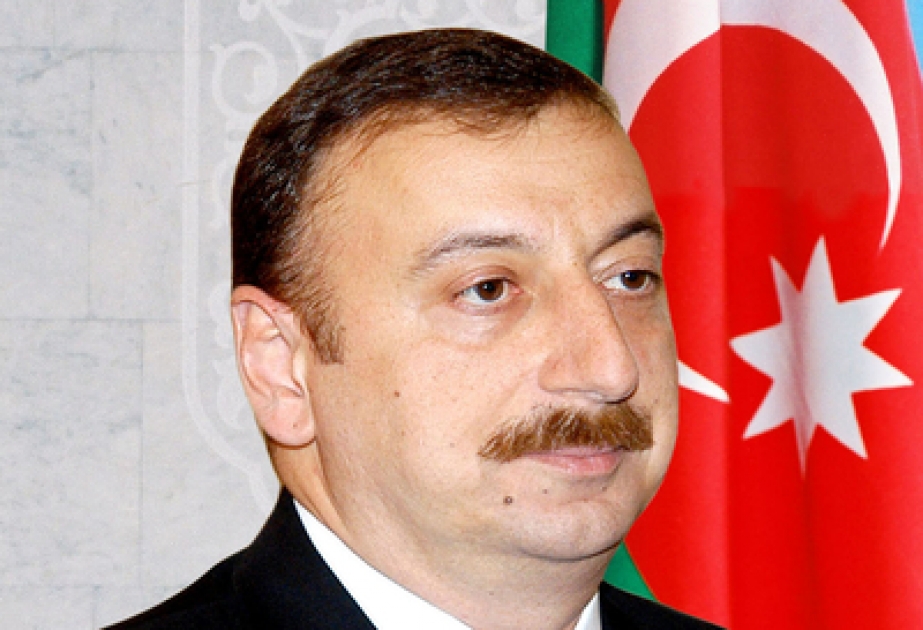 National Hero Chingiz Mustafayev Foundation and ANS Group of Companies name President Ilham Aliyev Man of 2013