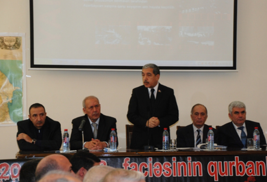 Azərbaycan Dövlət İqtisad Universitetində 20 Yanvar faciəsinin ildönümü qeyd olunmuşdur