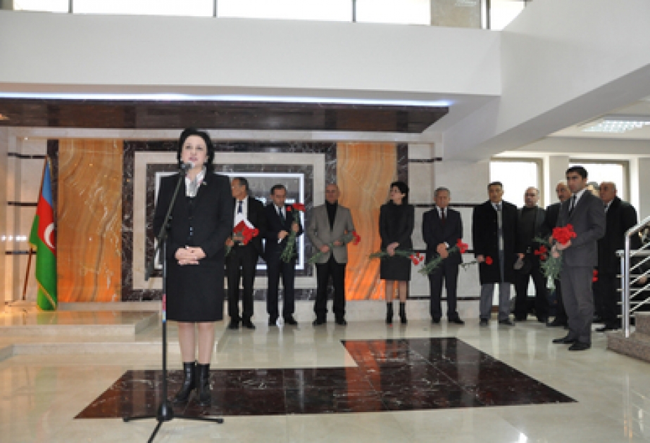 Azərbaycan Memarlıq və İnşaat Universitetində 20 Yanvar şəhidlərinin xatirəsi anılmışdır