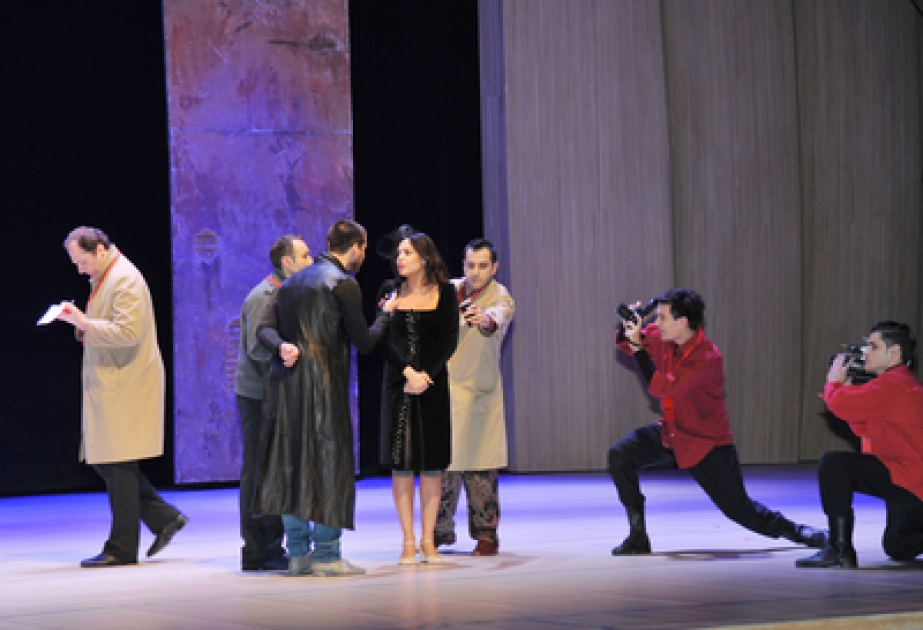 Im Heydar Aliyev- Zentrum die Vorführung des Musicals „Melodie von Vera Quartier“ stattgefunden