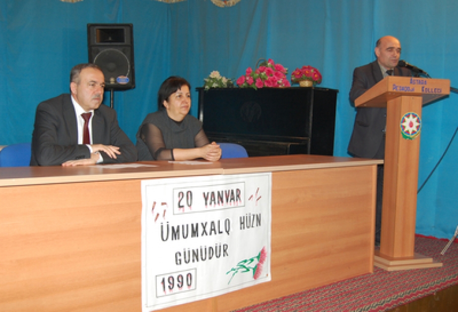 Astarada “20 Yanvar - Azərbaycan xalqının qan yaddaşıdır” mövzusunda tədbir keçirilmişdir