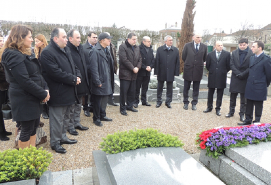 Parisdə 20 Yanvar şəhidlərinin xatirəsi anılmışdır