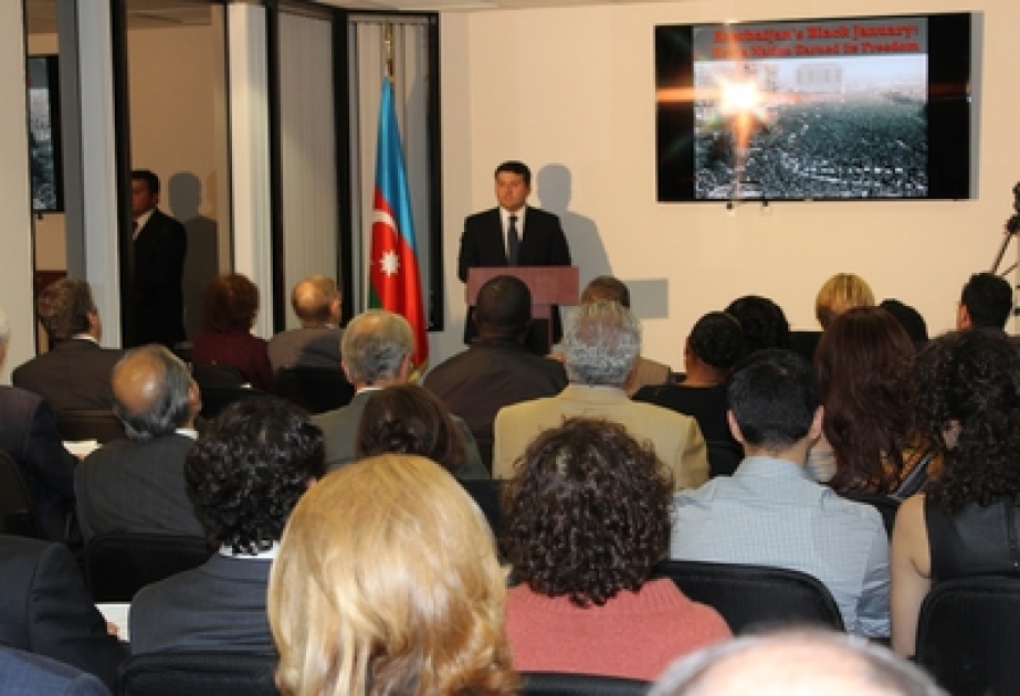 Los-Ancelesdə 20 Yanvar faciəsi qurbanlarının xatirəsi anılmışdır