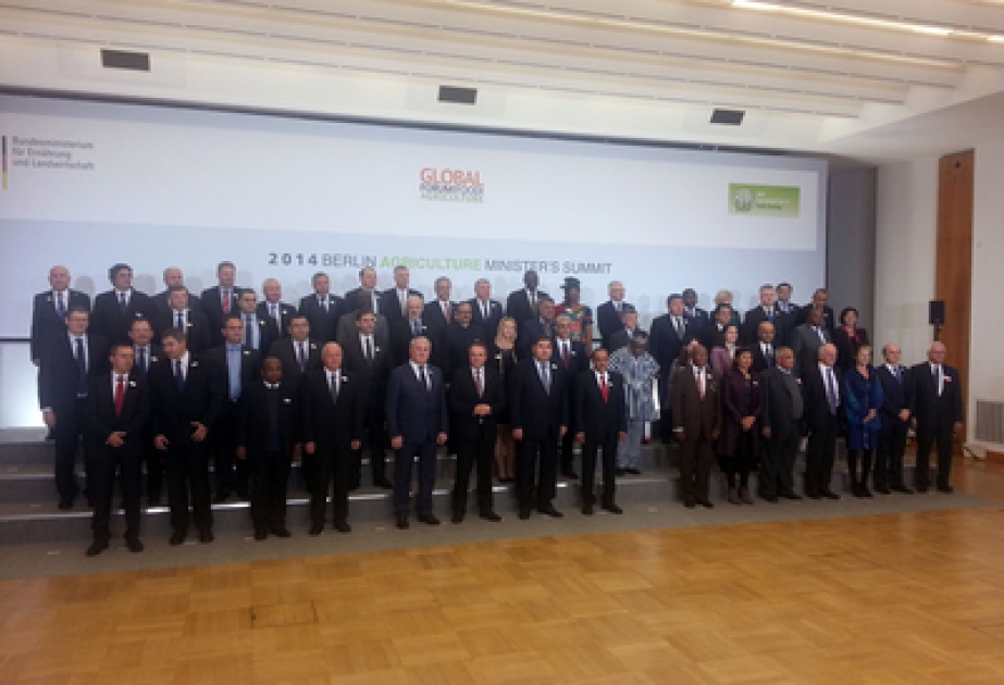 Azerbaijani Minister of Agriculture attends 6th Berlin Agriculture Ministers' Summit