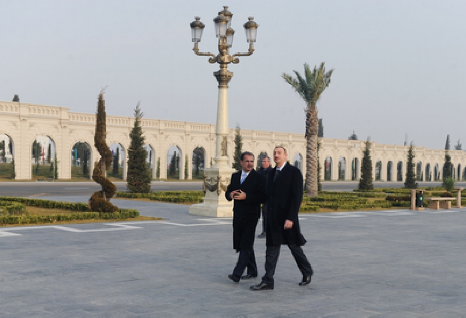 Azərbaycan Prezidenti İlham Əliyevin Gəncə şəhərinə və Göygöl rayonuna səfəri Gəncədə Heydər Əliyev park–kompleksi və Heydər Əliyev Mərkəzi açılmışdır VİDEO