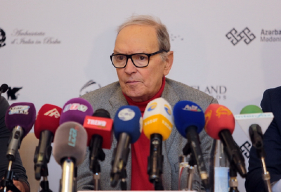 Ennio Morricone: I am happy and honored to perform in Baku