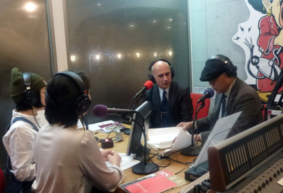 Japanese radio airs program on Azerbaijan`s media