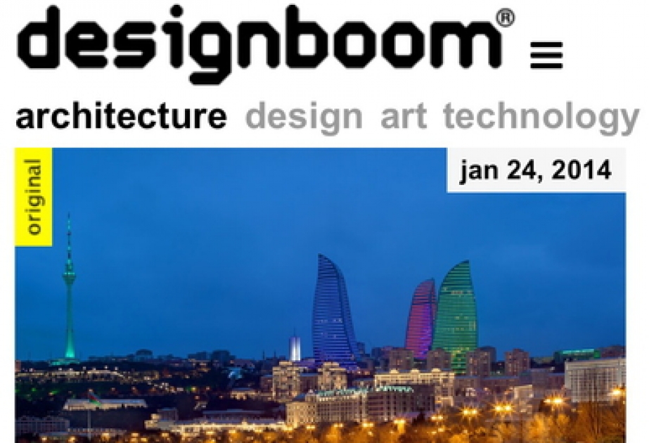 Website of “Designboom” magazine posts article on Baku