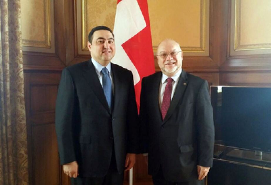 Azerbaijani Ambassador meets President of Swiss National Council