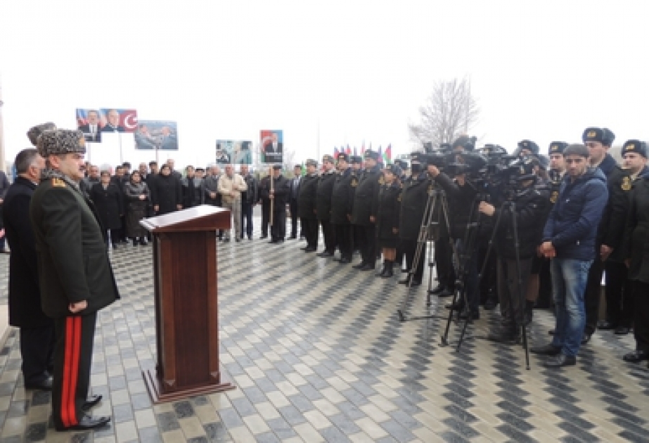 Состоялось открытие нового административного здания Агсуинского районного отделения Государственной службы по мобилизации и призыву на военную службу