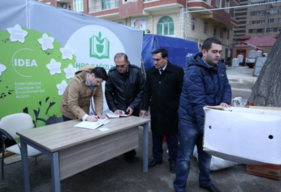 Penitensiar Xidmətin şəxsi heyəti “Hər kağızı bir yarpağa dəyişək” layihəsində fəal iştirak etmişdir