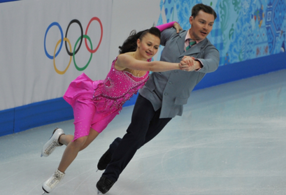 Azerbaijani figure skating duo performs short dance in Sochi [ Updated]
