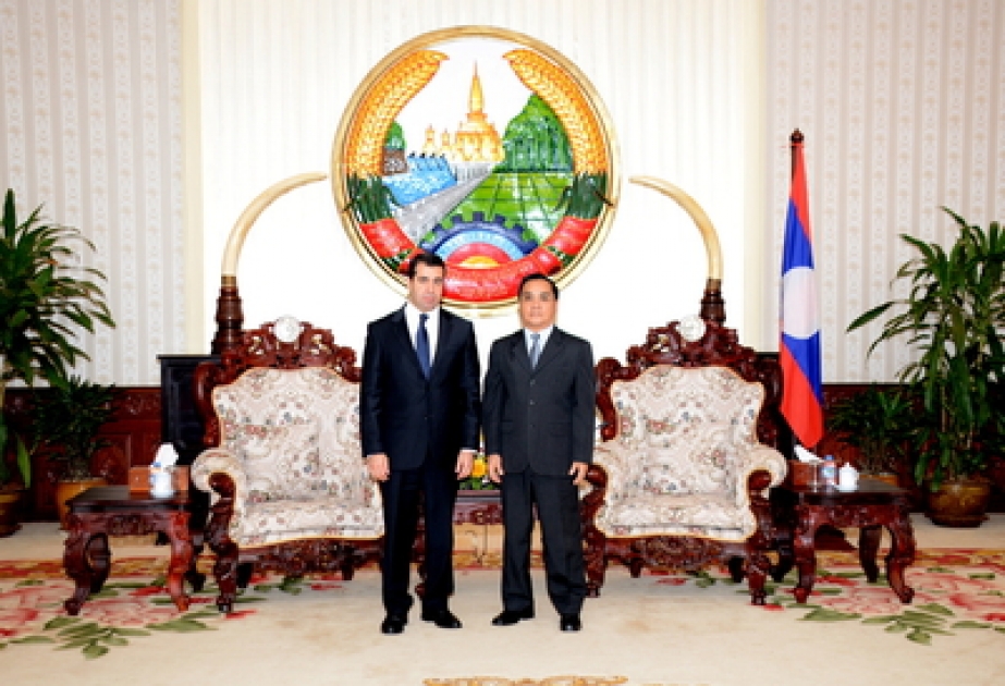 Azerbaijani Ambassador meets Laotian Premier