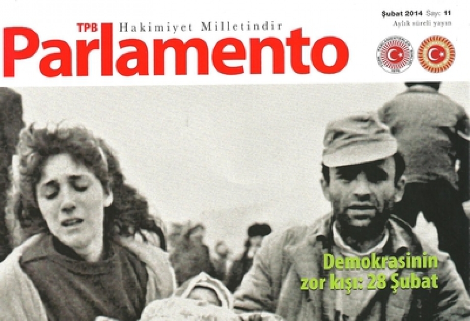 Turkey`s Parliament magazine features Khojaly massacre