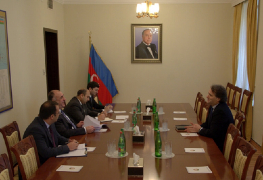 Azerbaijan`s FM meets President of International Fund for Cooperation and Partnership of Black Sea and Caspian Sea