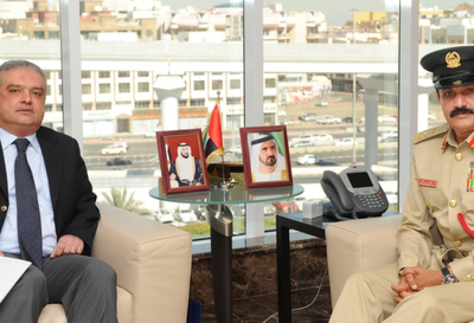 Azerbaijani Consul General meets Commander-General of Dubai Police