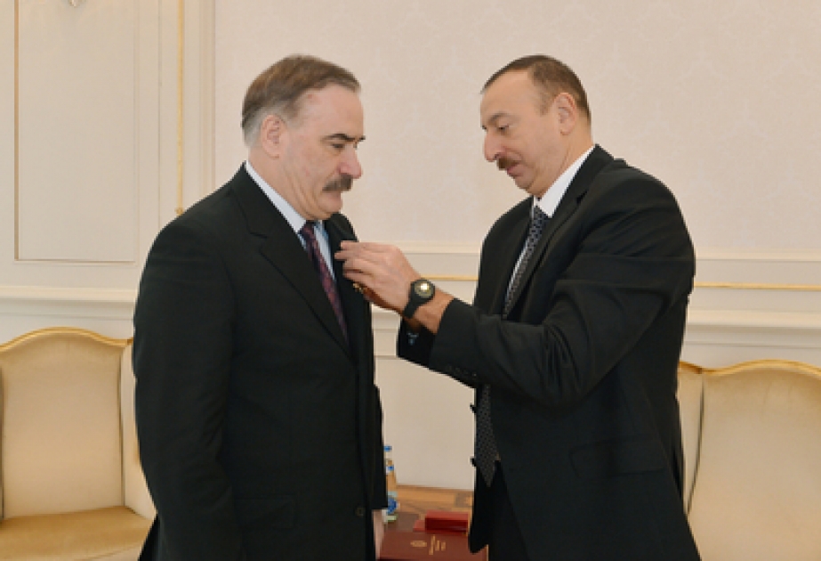 Azerbaijani President receives former Ingush leader VIDEO