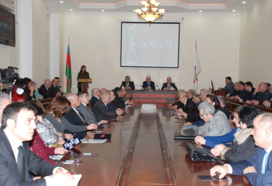 Azərbaycan Dövlət İqtisad Universitetində Xocalı faciəsi qurbanlarının xatirəsi anılmışdır