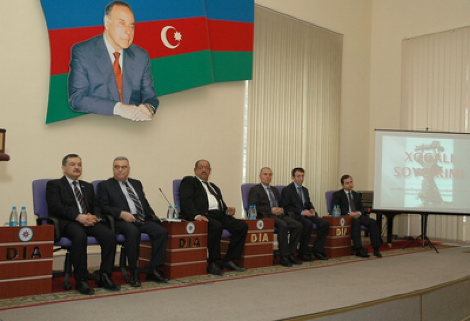 Dövlət İdarəçilik Akademiyasında “Xocalı soyqırımı: ədalət harayında” mövzusunda elmi-praktik konfrans keçirilmişdir