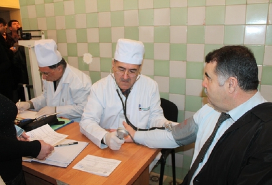 Masallı rayonunun 10 min nəfərə yaxın sakini tibbi müayinədən keçirilmişdir
