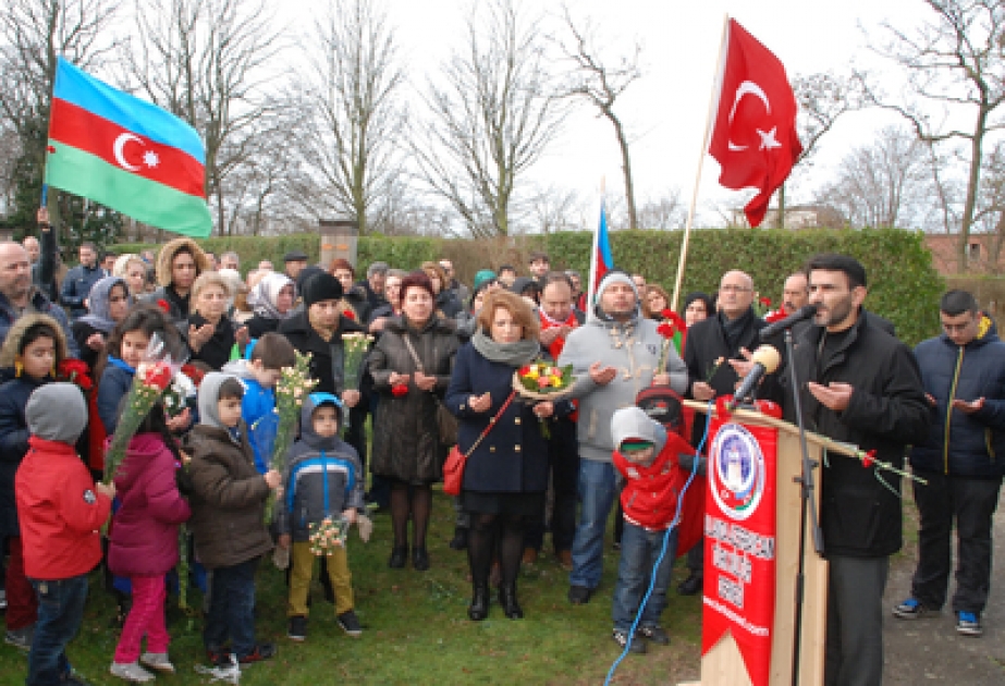 Xocalı faciəsi qurbanlarının xatirəsi Haaqada anılmışdır