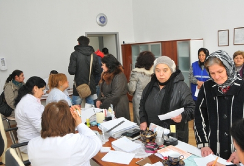 В Сабаильском районе продолжаются меры по профилактическому медицинскому обследованию населения