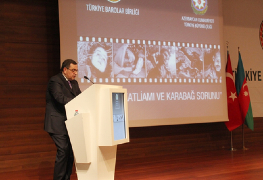 Türkiyədə “Xocalı soyqırımı və Qarabağ problemi” mövzusunda beynəlxalq konfrans keçirilmişdir