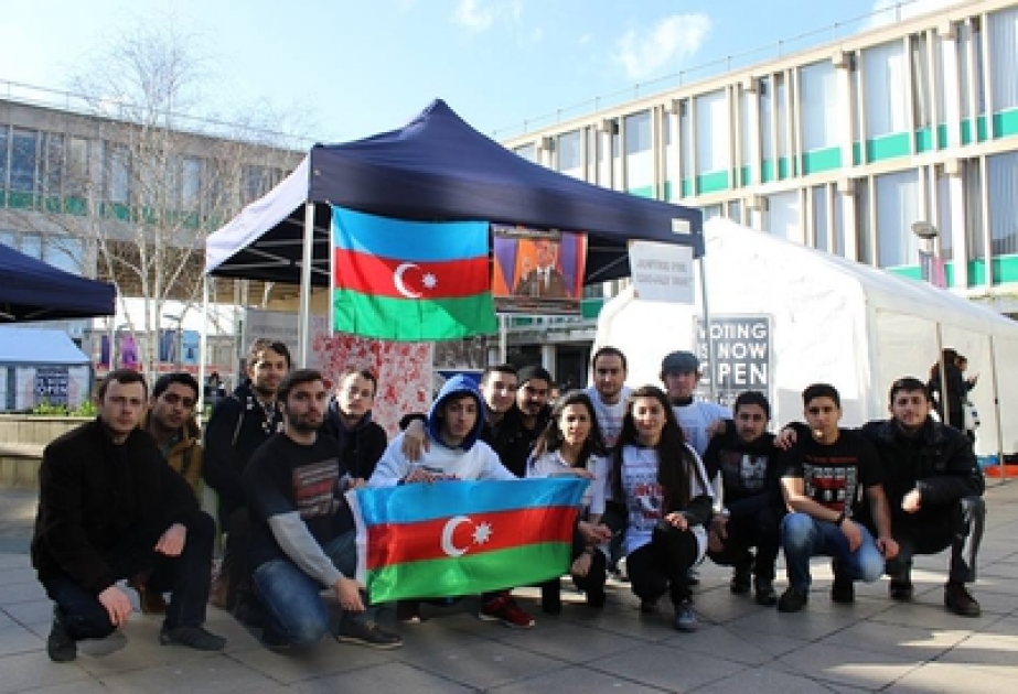 Böyük Britaniyanın Essex Universitetində Xocalı soyqırımının 22-ci ildönümü ilə əlaqədar nümayiş keçirilmişdir