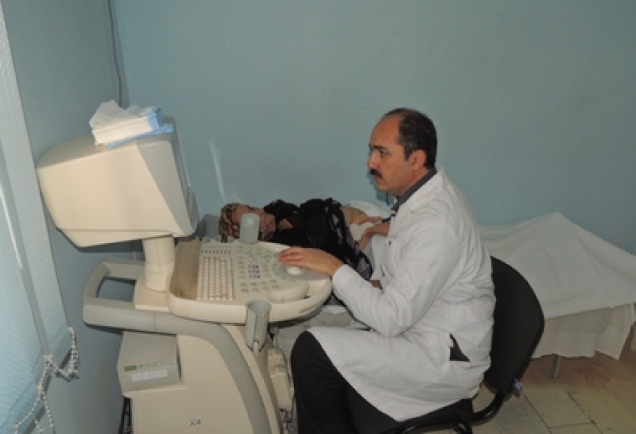 Humanitar aksiya çərçivəsində Ağdam rayonunun 10 minə yaxın sakini pulsuz müayinə olunmuşdur
