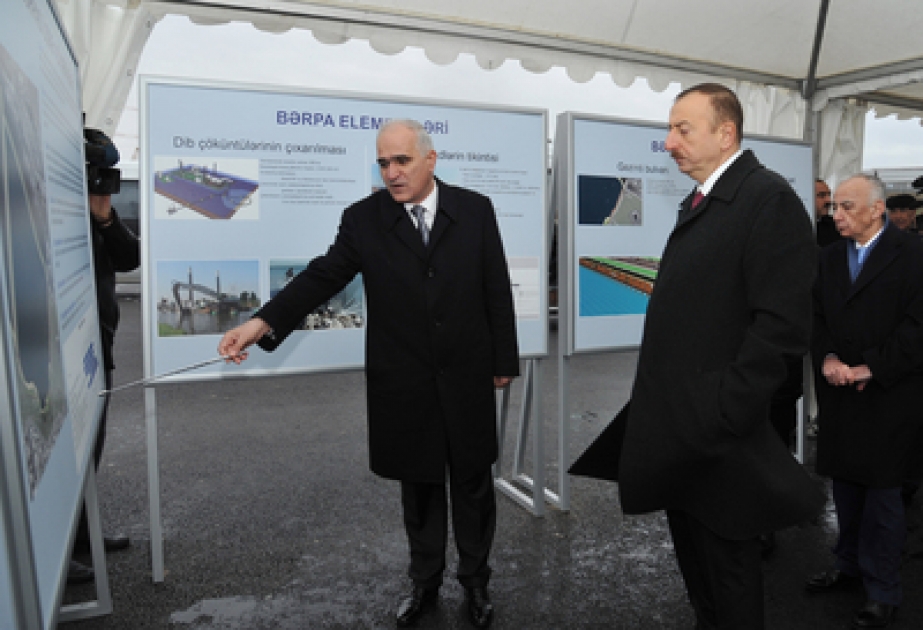 Des travaux d’envergure sont effectués pour améliorer la situation écologique du lac Böyukchor et de ses environsLe président Ilham Aliyev s’est familiarisé avec l’avancement des travaux en ce sens VIDEO