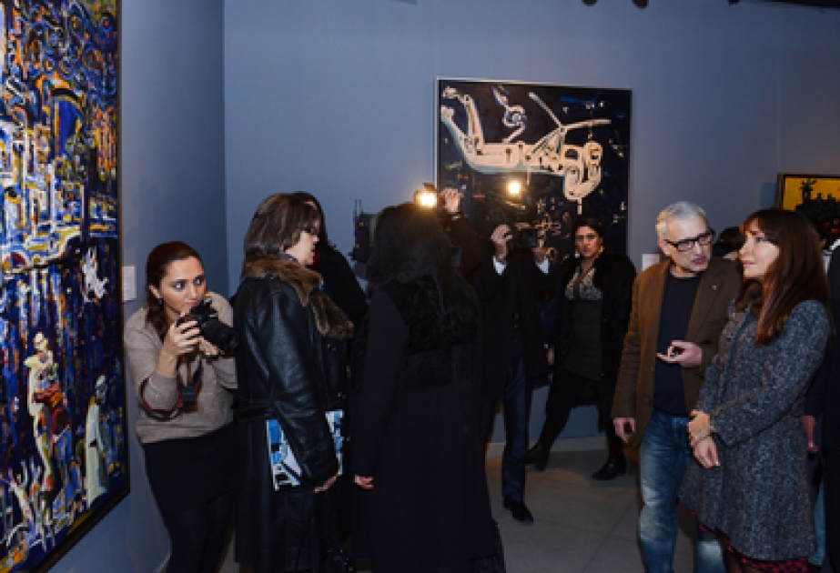 Le vernissage de Museyib Amirov, peintre émérite s’est ouvert dans la Galerie «YAY»