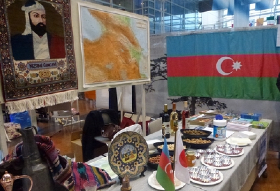 Азербайджанский стенд, впервые представленный на международном фестивале сотрудничества в Ито, воспринят с большим интересом