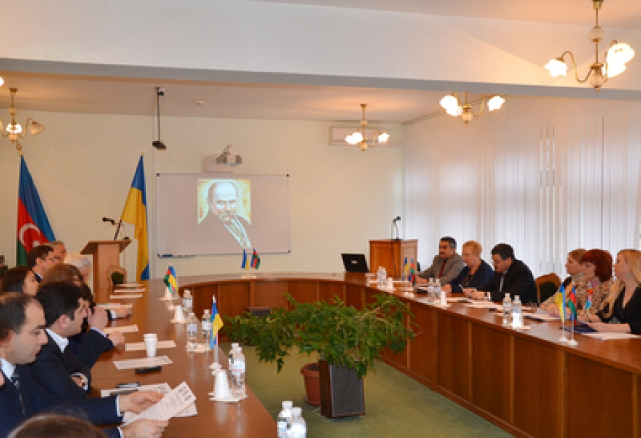 По инициативе посольства Азербайджана в Украине состоялась научно-практическая конференция, посвященная 200-летию Тараса Шевченко
