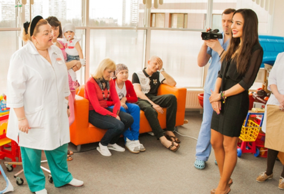Mme Leyla Aliyeva, vice-présidente de la Fondation Heydar Aliyev, a visité le Centre scientifique et pratique pour les soins médicaux des enfants à Moscou