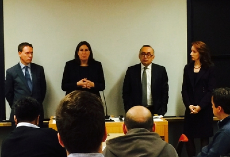 SOCAR Deputy Vice President gives lecture at John F. Kennedy School of Government