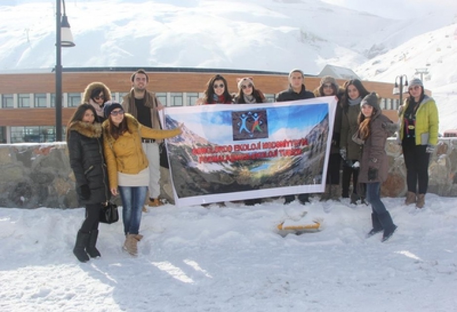 Gənclər Qəbələnin ekoloji turizm obyektlərində