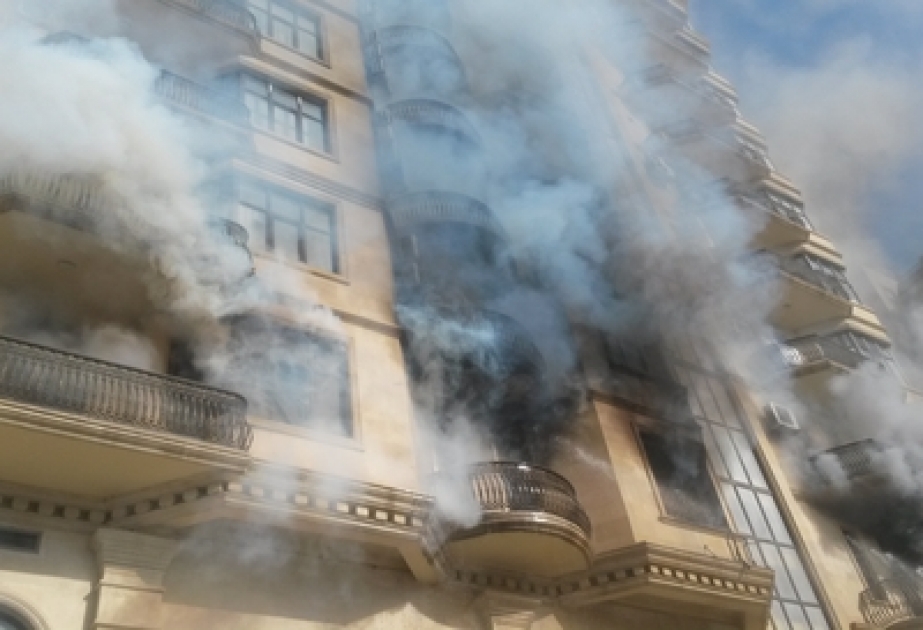 В торговом центре «Сахиль» произошел пожар [ОБНОВЛЕНО]