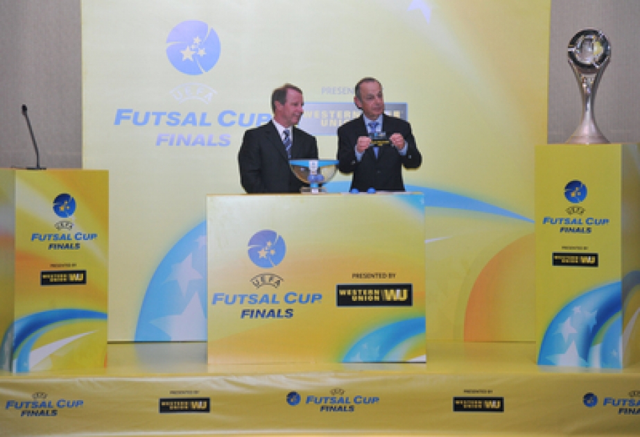 Baku hosts UEFA Futsal Cup finals draw