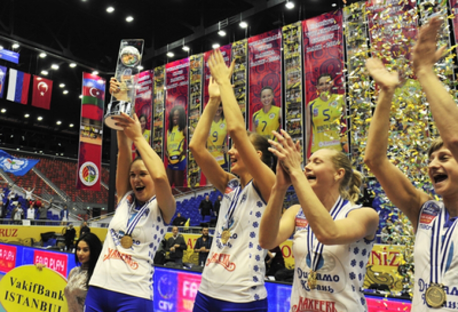 Dinamo KAZAN dethrones VakifBank to claim the 2014 Champions League title