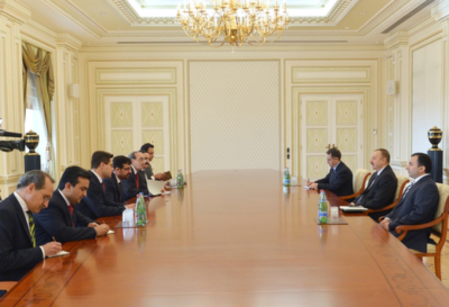 Президент Азербайджана Ильхам Алиев принял делегацию во главе с министром иностранных дел Афганистана   ВИДЕО