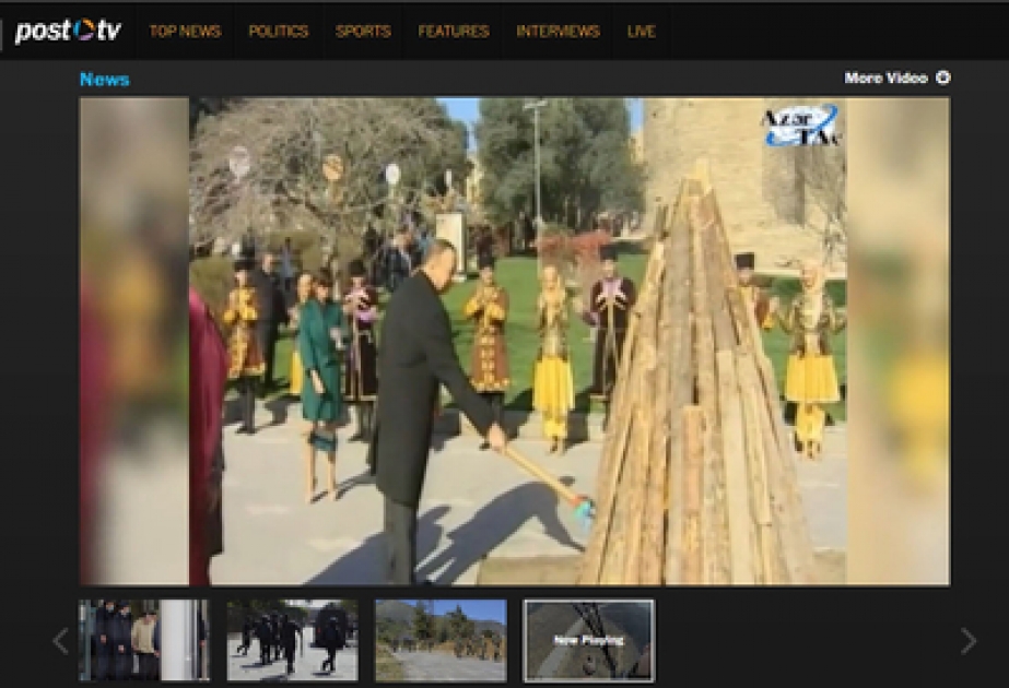 AzerTAc`s video featured at The Washington Post`s website