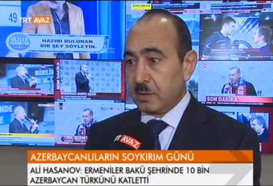 TRT Avaz interviews head of Socio-Political Affairs Department at Azerbaijan`s Presidential Administration