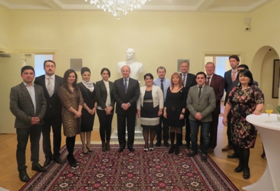 Participants of EU’s Tempus project get certificates at Azerbaijani Embassy in Netherlands