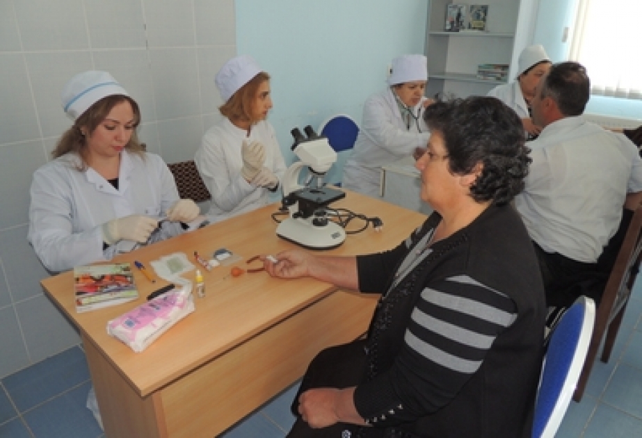 Bərdədə aparılan müayinələr nəticəsində 2353 sakin ambulator və stasionar müalicəyə cəlb edilmişdir