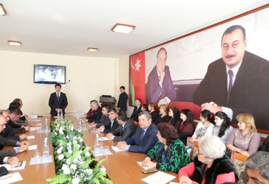Yeni Azərbaycan Partiyası Gəncə şəhər təşkilatında “Orta Şərq araşdırmaları” jurnalının təqdimatı olmuşdur