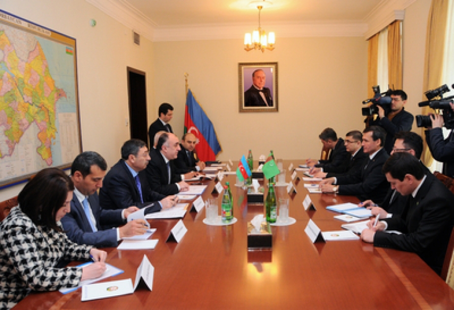 Aserbaidschan-Turkmenien Beziehungen wurden diskutiert