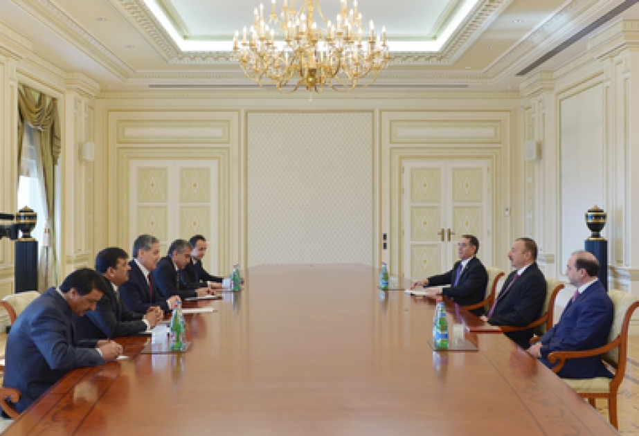 Le président azerbaïdjanais Ilham Aliyev a reçu le ministre tadjik des Affaires étrangères VIDEO