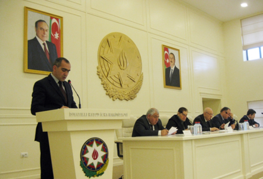 İsmayıllıda əhalinin kütləvi tibbi müayinəsinin gedişi və qarşıda duran vəzifələr müzakirə olunmuşdur