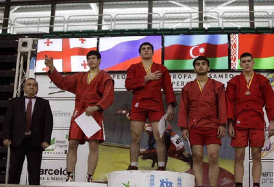 Young Azerbaijani sambo wrestler claims European bronze